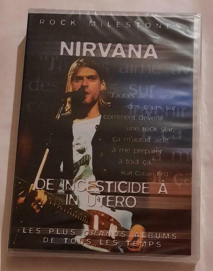 Nirvana: De Incesticide À In Utero neuf sous blister, Cd's en Dvd's, Dvd's | Muziek en Concerten, Nieuw in verpakking, Ophalen of Verzenden