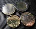 Kavel van 3 Euro munten met fouten (geen 10 cent meer)