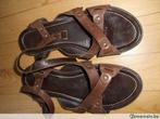 sandales SCAPA en cuir brun de qualité supérieure pointure39, Brun, Porté, Enlèvement ou Envoi, Sandales et Mûles