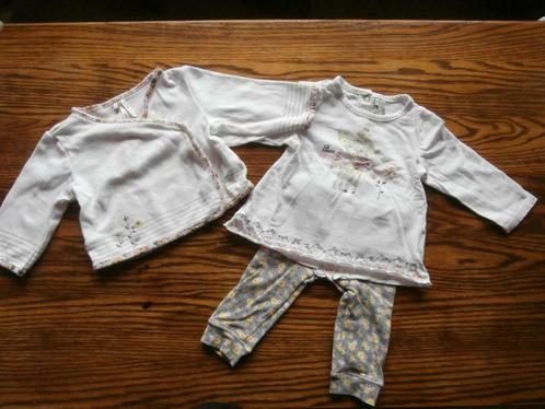 Babypakje 3-delig, Kinderen en Baby's, Babykleding | Maat 68, Zo goed als nieuw, Meisje, Setje, Ophalen