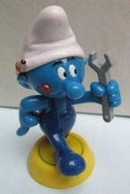 De smurfen : candytopper mechanieker smurf, Ophalen of Verzenden, Zo goed als nieuw, Poppetje, Figuurtje of Knuffel
