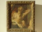 Alfred CLUYSENAAR °1837-1902 étude de nue gouache marouflée, Antiquités & Art, Art | Peinture | Classique, Enlèvement