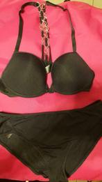 Marlies Dekkers zwart lingeriesetje FR 95B, slip large, Noir, Marlies Dekkers, Soutien-gorge, Enlèvement ou Envoi