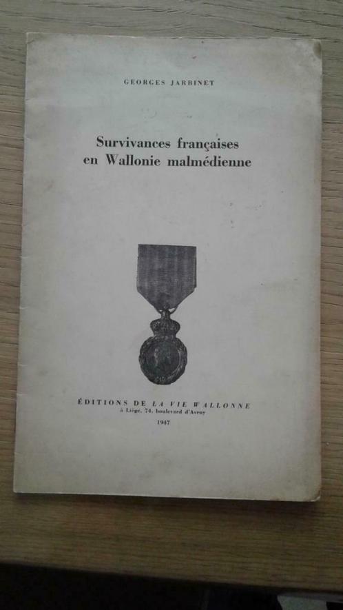 Jardinet : Survivances françaises en Wallonie malmédienne, Boeken, Streekboeken en Streekromans, Gelezen, Ophalen of Verzenden