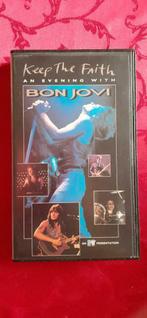 VHS cassette Bon Jovi - Keep the faith, Alle leeftijden, Ophalen of Verzenden, Muziek en Concerten