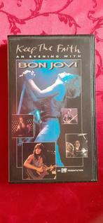 Cassette VHS Bon Jovi - Keep the faith, CD & DVD, VHS | Documentaire, TV & Musique, Musique et Concerts, Tous les âges, Enlèvement ou Envoi