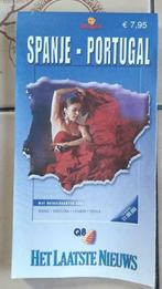 Varia -  Landkaart - Spanje - Portugal, Boeken, Atlassen en Landkaarten, Gelezen, Ophalen of Verzenden, Spanje, Landkaart