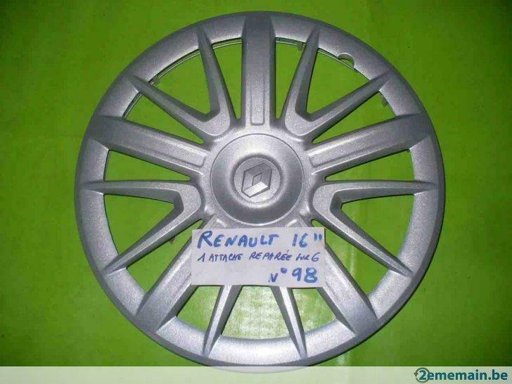 ② enjoliveur Renault 16'' (n°150) 1pc - état très correct — Pneus & Jantes  — 2ememain