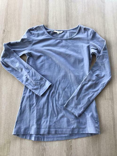 Blauwe longsleeve - C&A Clockhouse - M, Kleding | Dames, T-shirts, Gedragen, Maat 38/40 (M), Blauw, Lange mouw, Ophalen of Verzenden