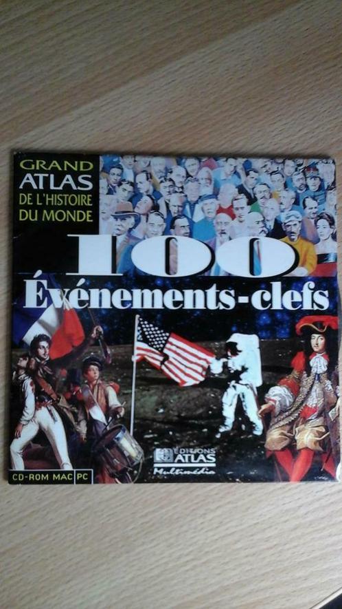 CDRom "grand atlas" pochette carton    vintage '90, CD & DVD, DVD | Documentaires & Films pédagogiques, Politique ou Histoire
