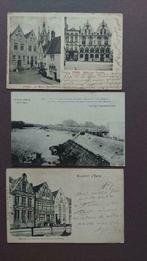 12 oude postkaarten van Ieper Ypres, Ophalen of Verzenden