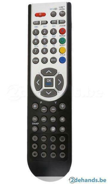 Afstandsbediening voor Silvercrest LCD TV 1911 / 1910 DVD, Audio, Tv en Foto, Afstandsbedieningen, Nieuw, Dvd, Tv, Ophalen of Verzenden