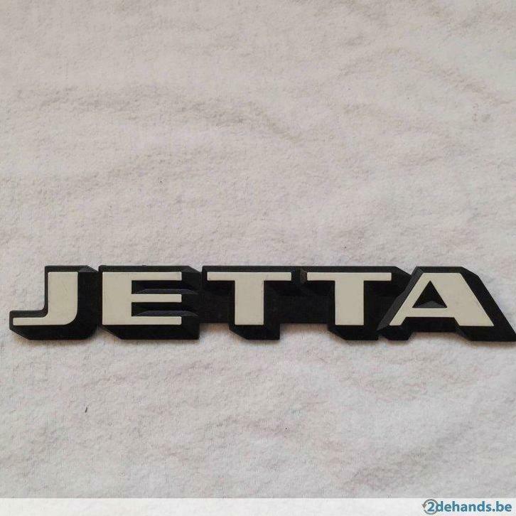 Jetta Beach logo (wit) - Jetta 2, Auto-onderdelen, Overige Auto-onderdelen, Volkswagen, Nieuw, Ophalen of Verzenden