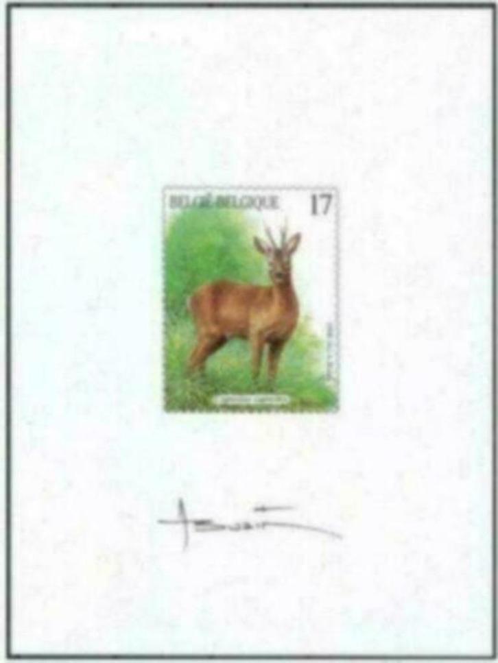Année 1998 : NA5-FR - Mammifères des Ardennes, Timbres & Monnaies, Timbres | Europe | Belgique, Enlèvement ou Envoi