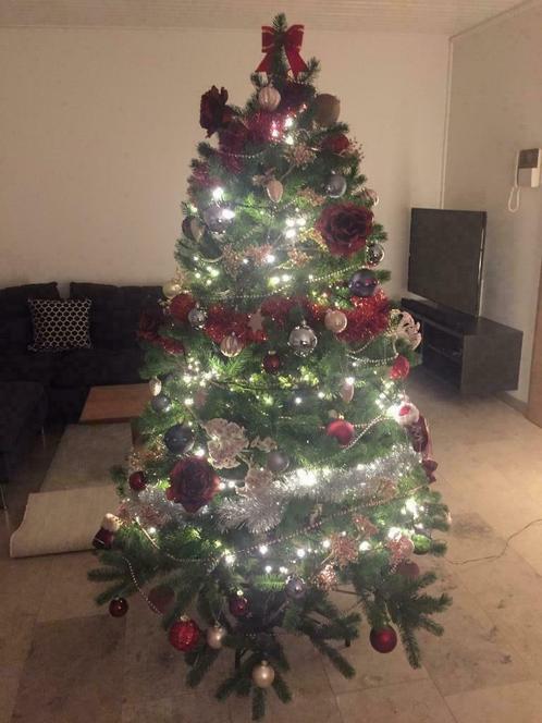 Décorations de Noël LUXE pour sapin de Noël 185 cm, voir des, Divers, Noël, Comme neuf, Enlèvement ou Envoi