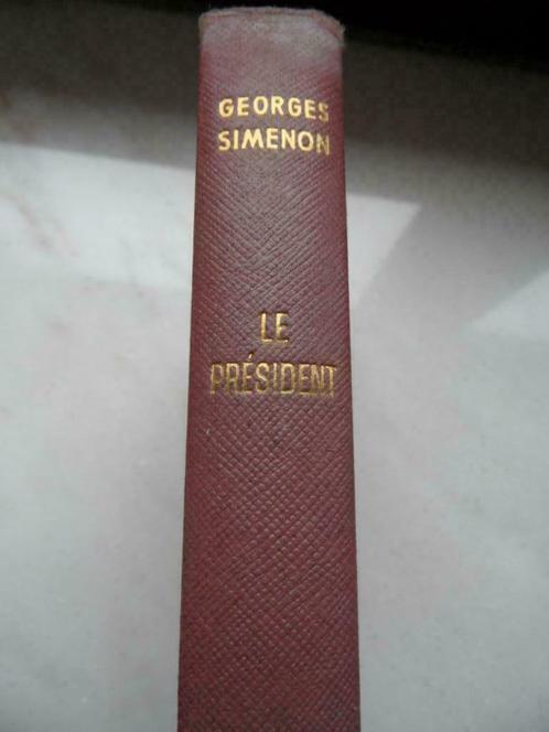 Georges Simenon, Le Président, Livres, Romans, Utilisé, Europe autre, Enlèvement ou Envoi
