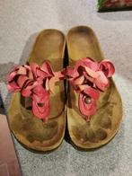 Heel mooie lederen slippers, Ophalen of Verzenden, Zo goed als nieuw, Slippers