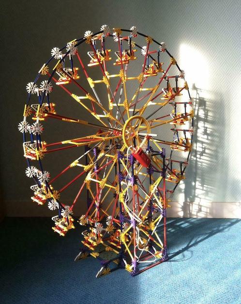 vintage RETRO K’NEX - Ferris Wheel, Verzamelen, Speelgoed, Zo goed als nieuw, Ophalen of Verzenden