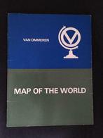 Carte du monde publiée par la compagnie maritime Van Ommeren, Collections, Revues, Journaux & Coupures, Enlèvement ou Envoi