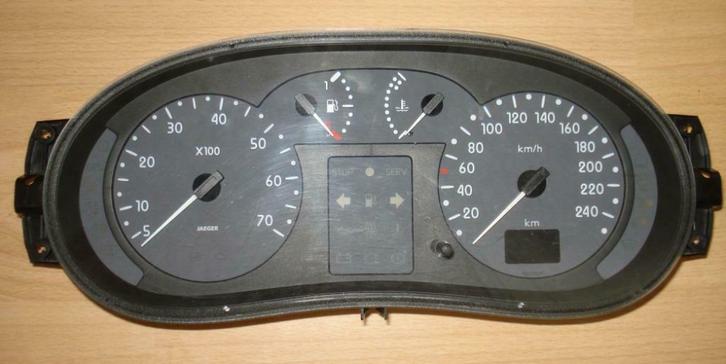 Kmteller Renault Clio/Scenic/Kangoo herstel instrument, Auto-onderdelen, Dashboard en Schakelaars, Renault, Gebruikt, Ophalen