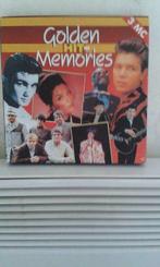 doos met 3 musiccassettes : Golden hit memories, Diversen, Ophalen of Verzenden, Gebruikt