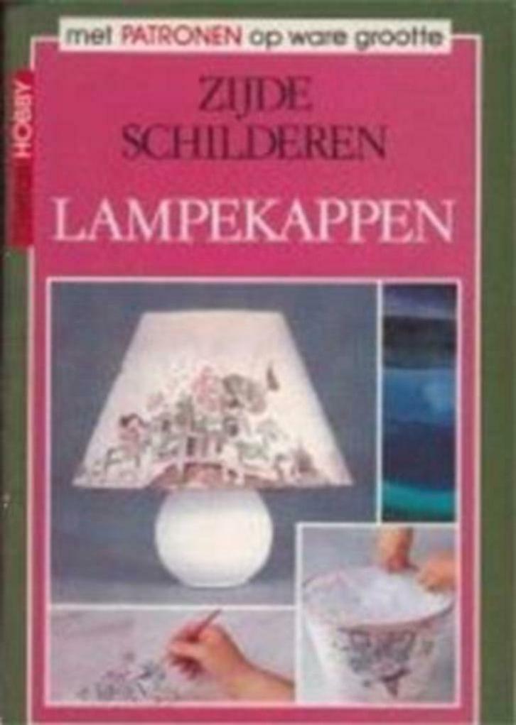 Zijdeschilderen, lampekappen, Boeken, Hobby en Vrije tijd, Gelezen, Tekenen en Schilderen, Ophalen of Verzenden