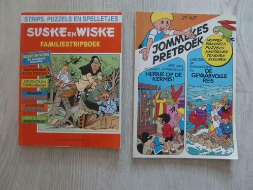 KNUTSEL- EN STRIPBOEK SUSKE EN WISKE - JOMMEKE, Livres, BD, Utilisé, Enlèvement ou Envoi