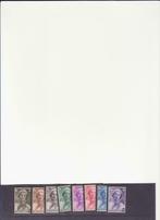 postzegels België 411/418 x, Postzegels en Munten, Postzegels | Europa | België, Ophalen of Verzenden, Postfris, Spoor van plakker