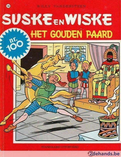 S&W 100 Het gouden paard - herdruk 1998, Boeken, Stripverhalen, Nieuw, Ophalen of Verzenden