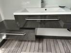 Thea wastafel&2 laden, Huis en Inrichting, Badkamer | Badkamermeubels, Ophalen, Gebruikt, 50 tot 100 cm, Minder dan 100 cm