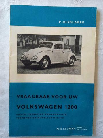 Volkswagen Vw Kever vraagbaak Olyslager, Autos : Divers, Modes d'emploi & Notices d'utilisation, Enlèvement ou Envoi
