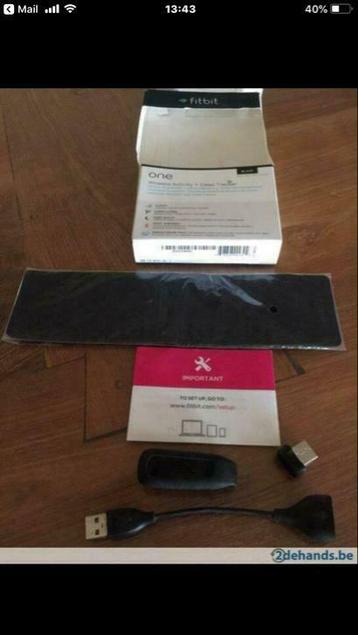 Fitbit one wireless activity + sleep tracker spotprijs €50, Enlèvement, Utilisé