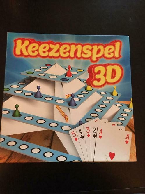 3D Kezenspel, Hobby en Vrije tijd, Gezelschapsspellen | Bordspellen, Zo goed als nieuw, Ophalen of Verzenden