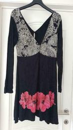 Kleed desigual, xl,, Kleding | Dames, Jurken, X, Zwart, Maat 46/48 (XL) of groter, Ophalen of Verzenden