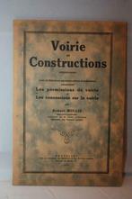 Oud boek - Voirie et Constructions - Robert Mullie - 1933, Werktuigbouwkunde, Gelezen, Ophalen of Verzenden