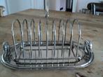 vintage Franse foie gras toast rack en schotel, Enlèvement ou Envoi