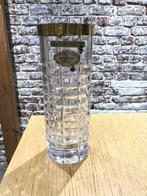 Cristal bohème vase cristal taillé 21cm