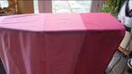 2 dégradé roze overgordijnen met lussen., Huis en Inrichting, Stoffering | Gordijnen en Lamellen, 100 tot 150 cm, Gebruikt, Ophalen of Verzenden