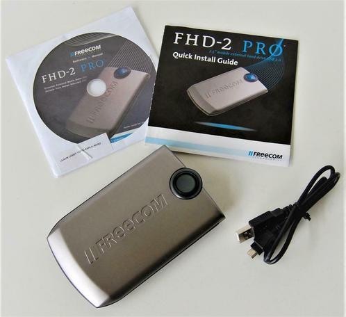 Disque dur de poche FREECOM FHD 2 Pro 20Go, Computers en Software, Harde schijven, Gebruikt, Server, Extern, Firewire, Ophalen of Verzenden