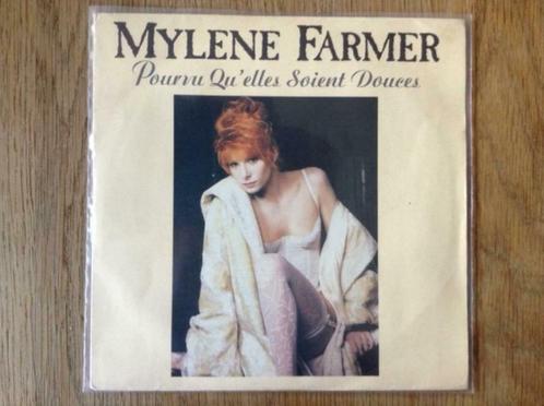 single mylene farmer, Cd's en Dvd's, Vinyl Singles, Single, Pop, 7 inch, Ophalen of Verzenden