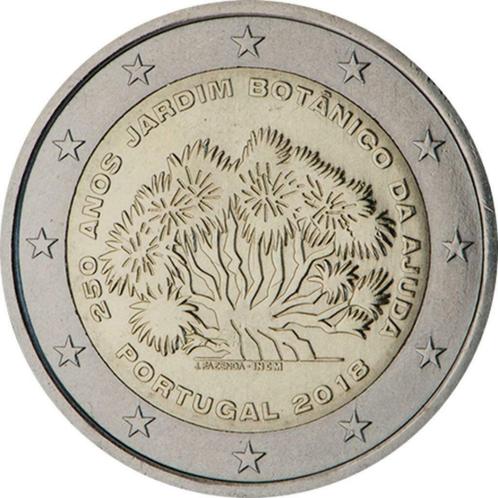 2 euros Portugal 2018 'Jardin Botanique' UNC, Timbres & Monnaies, Monnaies | Europe | Monnaies euro, 2 euros, Portugal, Enlèvement ou Envoi