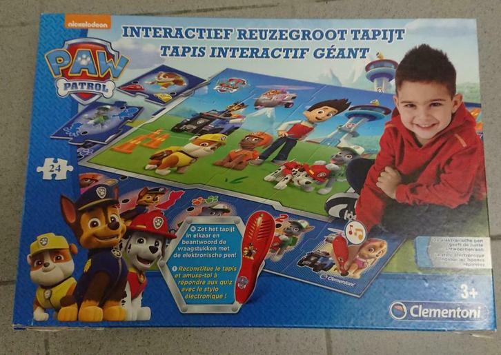 Tapis géant interactif pat patrouille clementoni, Kinderen en Baby's, Speelgoed | Educatief en Creatief, Elektronica, Ophalen of Verzenden