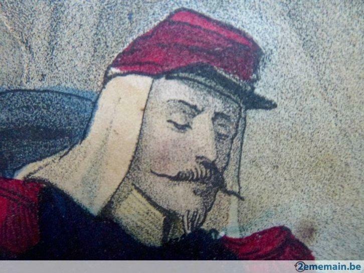 Lithografie. Imp. Lith. Pinot & Sagaire, uitg. in Epinal, Antiek en Kunst, Kunst | Litho's en Zeefdrukken, Verzenden