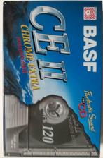 BASF Chrome Extra 120min audiocassette, Cd's en Dvd's, Cassettebandjes, Overige genres, Ophalen of Verzenden, Onbespeeld, 1 bandje