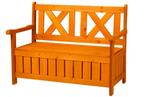 Banc de jardin avec coffre de rangement banc extérieur NEUF, Envoi, Neuf, Bois