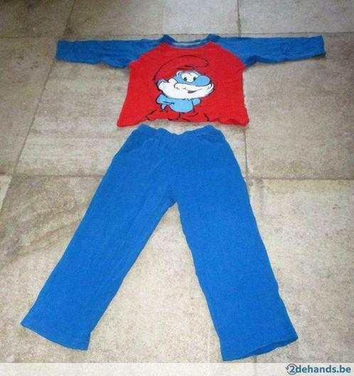Pyjama  - de Smurfen/les Schtroumpfs Peyo - mt 104/110, Kinderen en Baby's, Kinderkleding | Maat 104, Gebruikt, Nacht- of Onderkleding