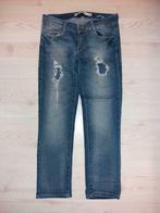 Jeans 38 "destroyed denim", Blauw, Ophalen of Verzenden, Zo goed als nieuw