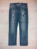 Jeans 38 "destroyed denim", Ophalen of Verzenden, Zo goed als nieuw, Blauw