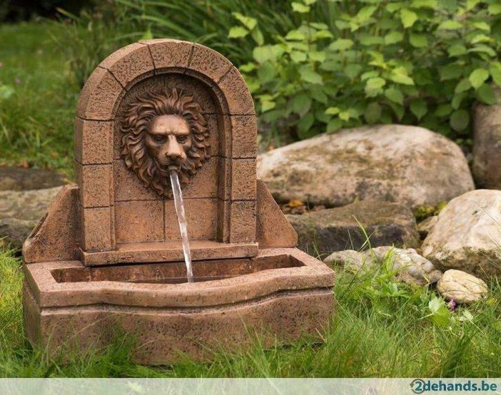 Fontein / Springbron / Waterval / Waterbron. Model Leeuw!!!, Tuin en Terras, Waterpartijen en Fonteinen, Nieuw, Fontein
