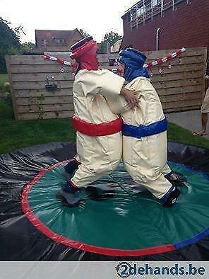 sumopakken te huur voor slechts 95 euro voor een weekend!, Hobby en Vrije tijd, Feestartikelen, Gebruikt, Overige typen, Ophalen